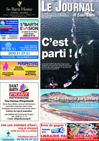 Journal de Saint-Barth N°1276 du 26/04/2018