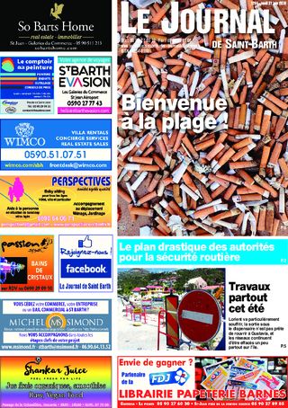 Journal de Saint-Barth N°1284 du 21/06/2018