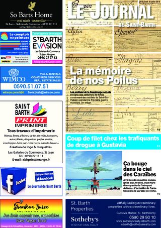 Journal de Saint-Barth N°1289 du 26/07/2018