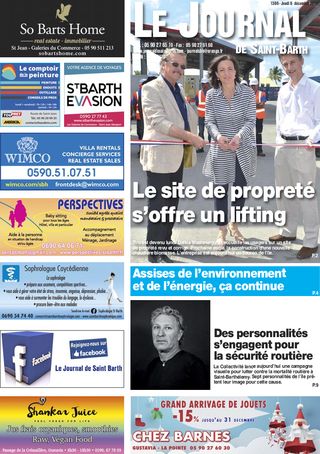 Journal de Saint-Barth N°1306 du 06/12/2018