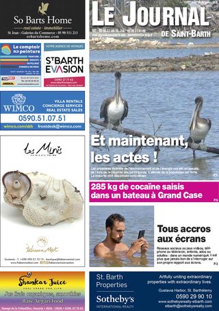 Journal de Saint-Barth N°1307 du 13/12/2018