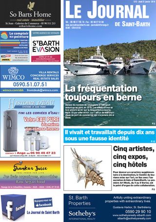 Journal de Saint-Barth N°1313 du 31/01/2019