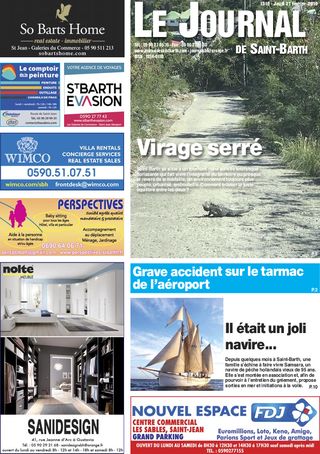 Journal de Saint-Barth N°1316 du 21/02/2019