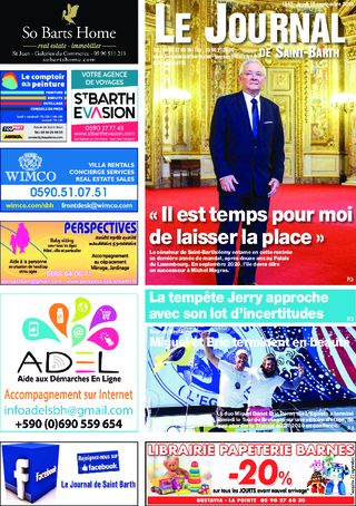 Journal de Saint-Barth N°1342 du 19/09/2019