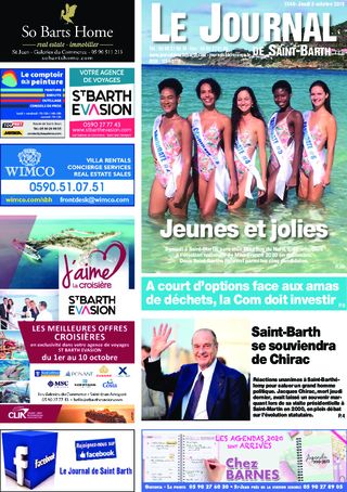 Journal de Saint-Barth N°1344 du 03/10/2019