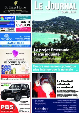 Journal de Saint-Barth N°1353 du 05/12/2019