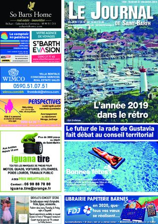 Journal de Saint-Barth N°1356 du 27/12/2019