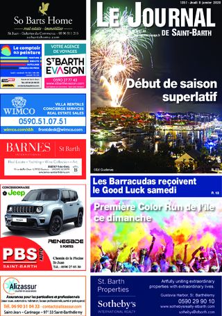 Journal de Saint-Barth N°1357 du 09/01/2020