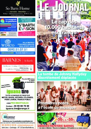 Journal de Saint-Barth N°1358 du 16/01/2020