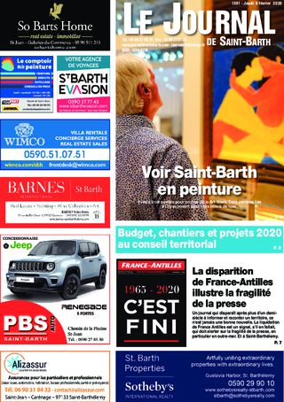 Journal de Saint-Barth N°1361 du 06/02/2020