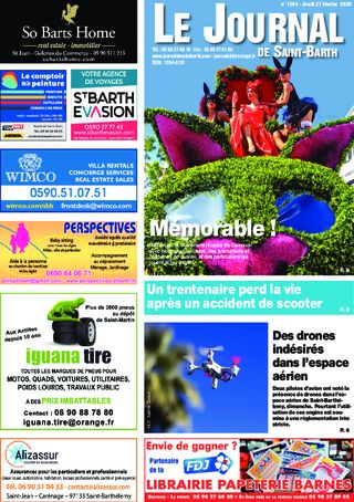 Journal de Saint-Barth N°1364 du 27/02/2020