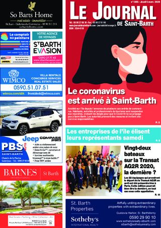 Journal de Saint-Barth N°1365 du 05/03/2020