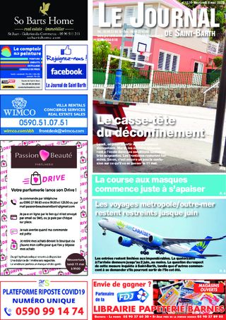 Journal de Saint-Barth N°1374 du 06/05/2020