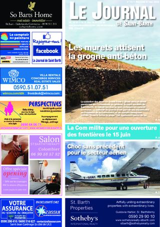 Journal de Saint-Barth N°1377 du 27/05/2020