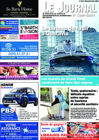 Journal de Saint-Barth N°1378 du 03/06/2020