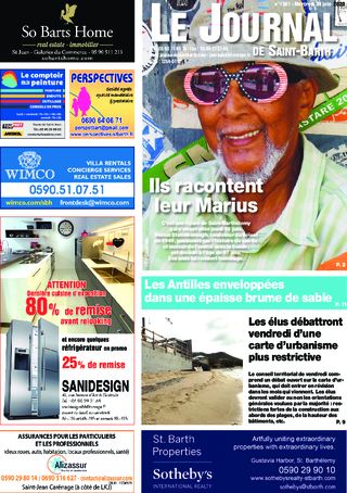 Journal de Saint-Barth N°1381 du 24/06/2020