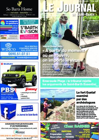 Journal de Saint-Barth N°1382 du 01/07/2020