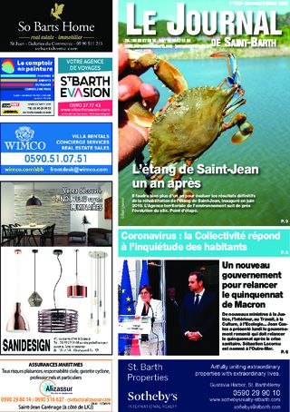 Journal de Saint-Barth N°1383 du 08/07/2020