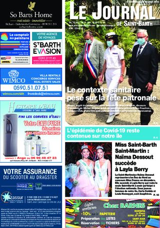 Journal de Saint-Barth N°1386 du 26/08/2020