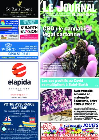 Journal de Saint-Barth N°1390 du 23/09/2020