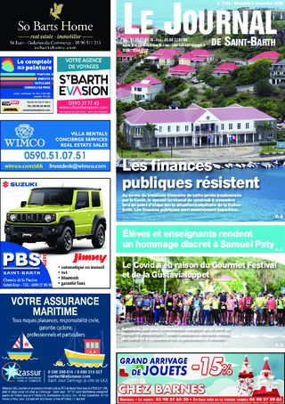 Journal de Saint-Barth N°1396 du 04/11/2020