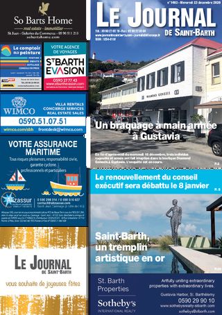 Journal de Saint-Barth N°1403 du 23/12/2020