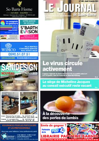 Journal de Saint-Barth N°1406 du 14/01/2021