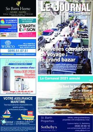 Journal de Saint-Barth N°1407 du 21/01/2021