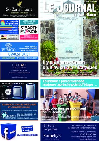 Journal de Saint-Barth N°1415 du 18/03/2021