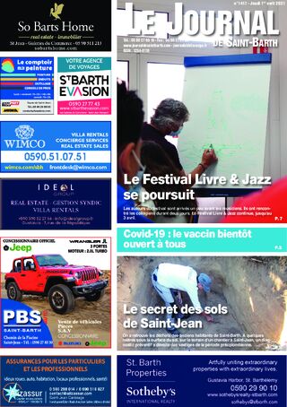 Journal de Saint-Barth N°1417 du 01/04/2021