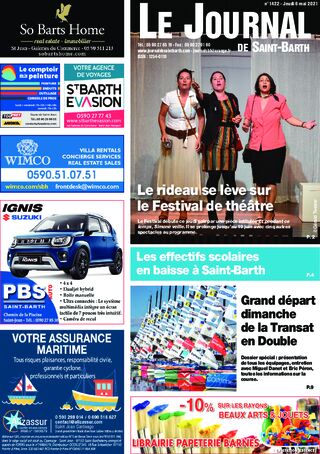 Journal de Saint-Barth N°1422 du 06/05/2021