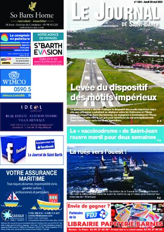 Journal de Saint-Barth N°1424 du 20/05/2021