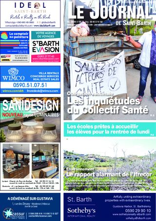 Journal de Saint-Barth N°1437 du 09/09/2021