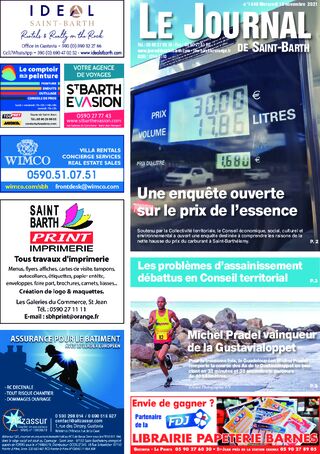 Journal de Saint-Barth N°1446 du 10/11/2021