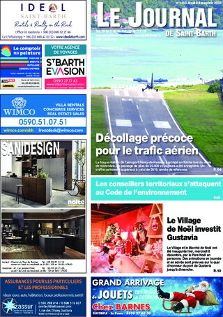 Journal de Saint-Barth N°1450 du 09/12/2021