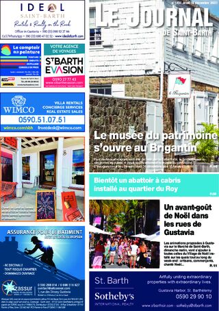 Journal de Saint-Barth N°1451 du 16/12/2021