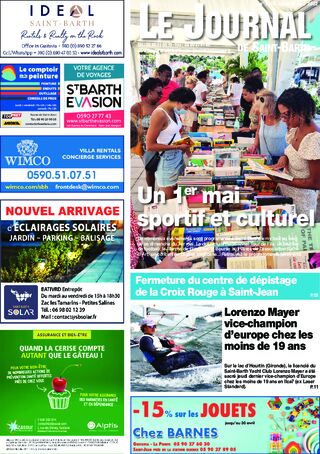 Journal de Saint-Barth N°1470 du 28/04/2022