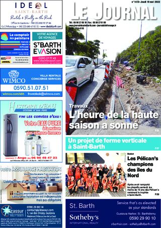 Journal de Saint-Barth N°1473 du 19/05/2022