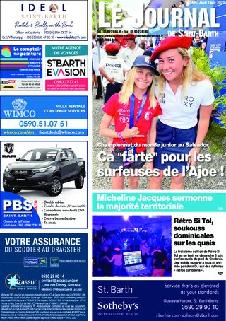 Journal de Saint-Barth N°1475 du 02/06/2022