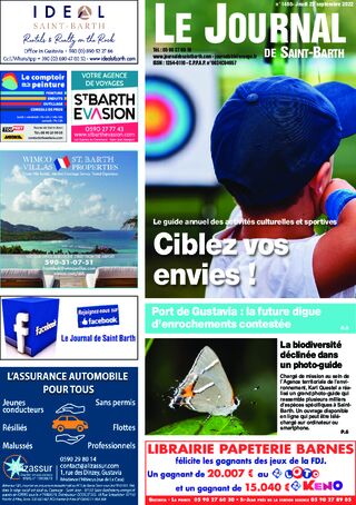 Journal de Saint-Barth N°1486 du 22/09/2022