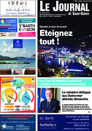 Journal de Saint-Barth N°1489 du 13/10/2022