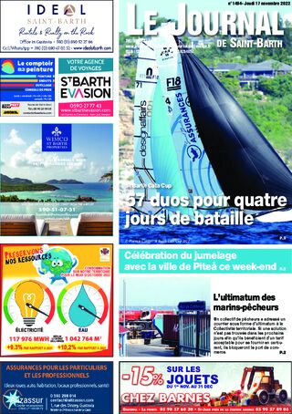 Journal de Saint-Barth N°1494 du 17/11/2022