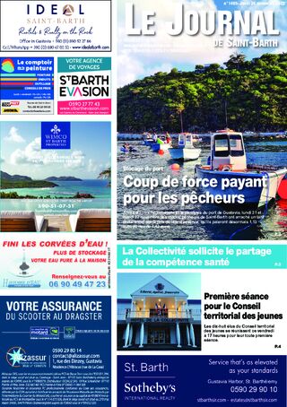 Journal de Saint-Barth N°1495 du 24/11/2022