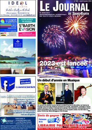 Journal de Saint-Barth N°1501 du 05/01/2023