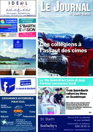 Journal de Saint-Barth N°1512 du 23/03/2023