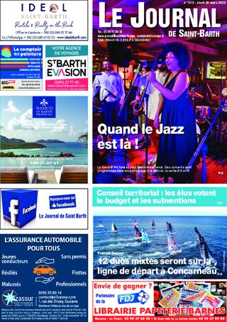 Journal de Saint-Barth N°1513 du 30/03/2023