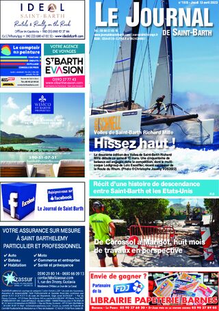 Journal de Saint-Barth N°1515 du 13/04/2023