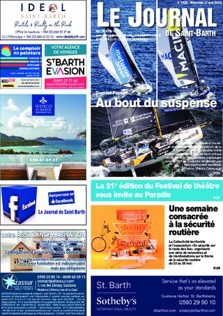 Journal de Saint-Barth N°1520 du 17/05/2023