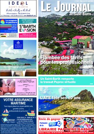 Journal de Saint-Barth N°1521 du 25/05/2023