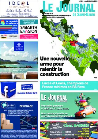 Journal de Saint-Barth N°1529 du 20/07/2023